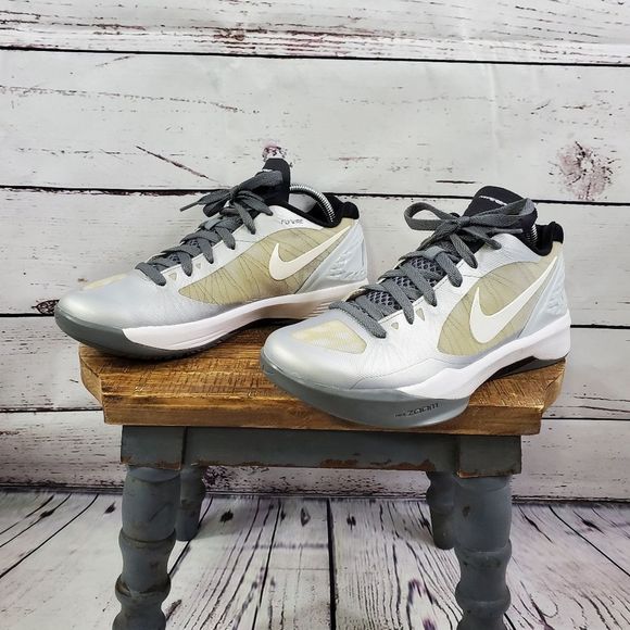 Nike Zoom Hyperspike Flywire Women's Volleyball Shoes 'Pure Platinum' Size 9 - Picture 2 of 8